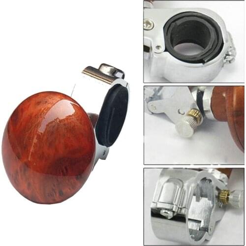 Vehicle Car Steering Wheel Spinner Handle Knob Booster Aid Ball Turner (Red)