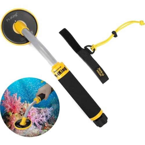 Handheld Professional Underwater Depth Metal Detector Waterproof Metal Finder LED 30m Pulse Induction PI Targeting Pinpointer
