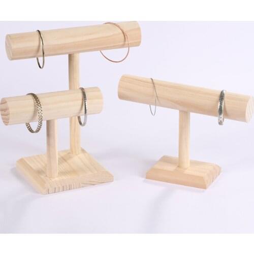 T Bracelet Holder Jewelry Showcase Necklace Display Stand Holder Storage Watch Stand Bangle Organizer For Home Organization Sho