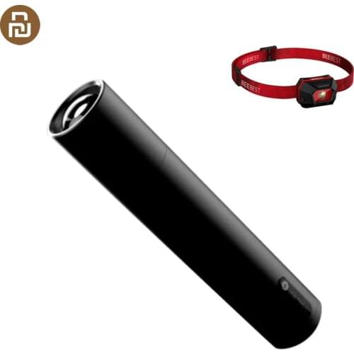 Original Beebest Flash light 1000LM 5 Models Multi-function Brightness Portable EDC with Magnetic Tail Bike Light