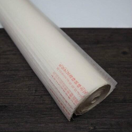 20sheets Ripe Xuan Paper Adult Chinese Calligraphy Meticulous Painting Super Thin Xuan Paper Beginner 69*138cm Rice Paper