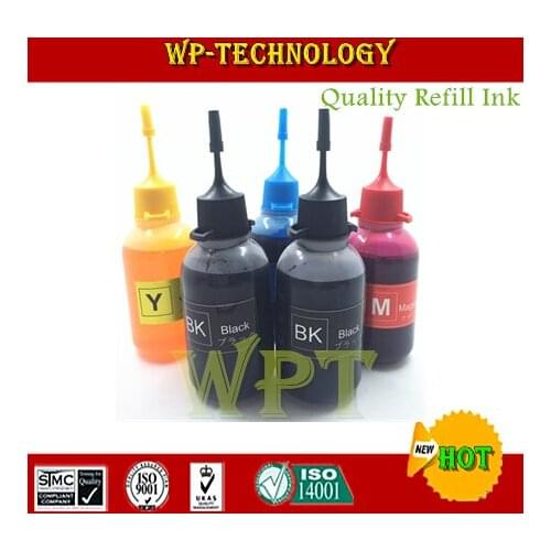 5PK Quality Universal Dye Refill ink CISS Ink suit for HP EPSON CANON BROTHER inkjet cartridges and CISS