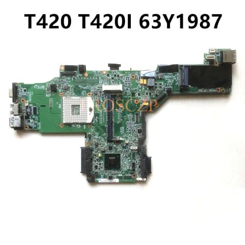 FOR LENOVO T420 T420I Laptop motherboard 63Y1987 LNVH-41-AB5700-F00G with QM67 DDR3 100% working well