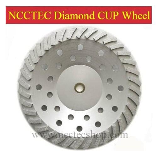 9'' premium Diamond grinding cup wheels | 230mm Concrete cement surface grinding CUP-shaped discs | silver welding 32 segments