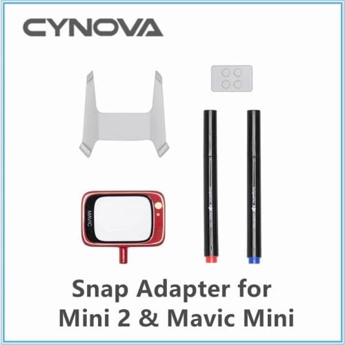 CYNOVA Mavic Mini Snap Adapter Connection Holder Mount Connector Expand Creative Options DJI Mavic Mini Accessories