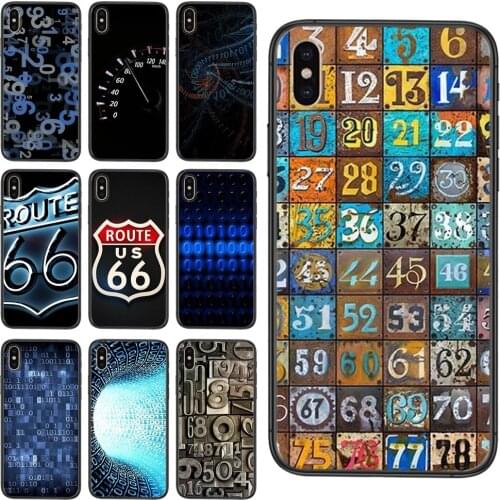 For Samsung Galaxy Note 10 Plus Ultra M51 M31 M30S J6 J8 2018 A10 A10S A11 Discount Digits Background Accessories Pouches Cases