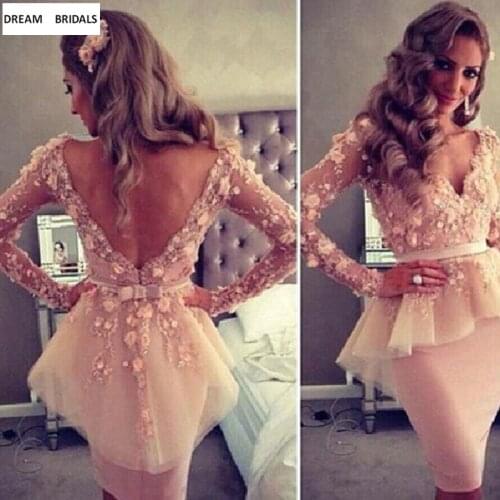 Женские платья с длинным рукавом DREAM BRIDALS China At AliExpress