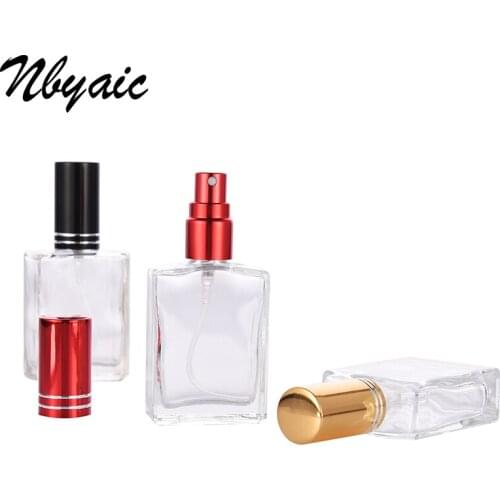 Nbyaic perfume bottle 15ml portable high-end sample colored glass empty bottle high-end small spray bottle perfume bottle 1pcs