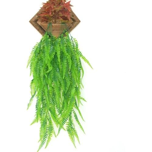 Artificial Persian Grass Green Simulation Fern Green Plant Ornament Decoration Practical Delicate Durable Crafts Decoration