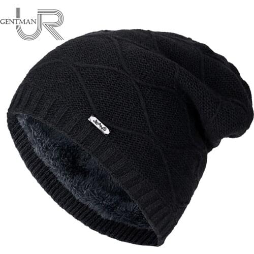 New High Quality Winter Hats For Men & Women Stripe Design Fashion Warm Ski Beanie Wool And Cotton Blend Relaxed Knitted Hat
