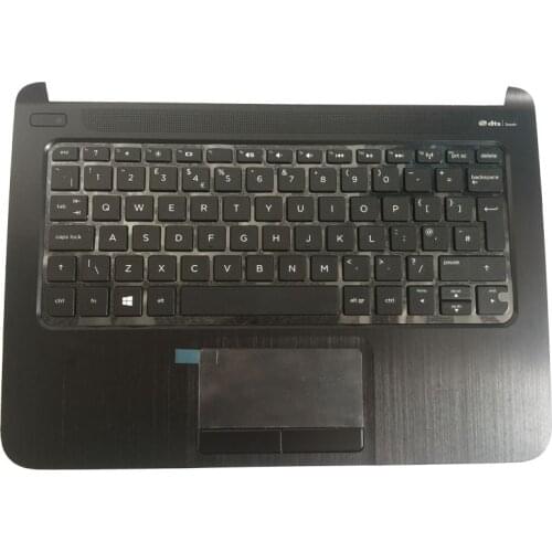 UK Laptop keyboard For HP pavilion 11-E 11E 11-E000 11-e030sa with C shell palmrest cover Teclado Keyboard 730895-031