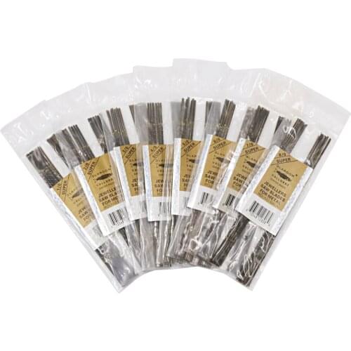 144 Pcs/Bag Glardon Vallorbe Saw Blades Jewellers Metal Bow Saw Cutters Blades Jewelry Tools