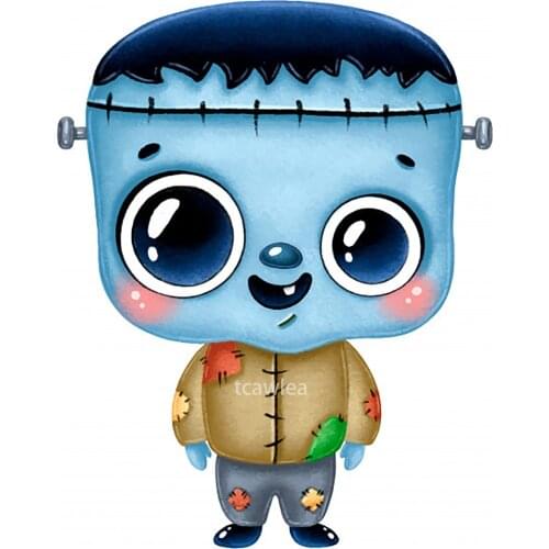 Halloween Stitched Cyborg Metal Cutting Dies Stencils for DIY Scrapbooking Decorative Embossing DIY Paper Cards Smiling Dies