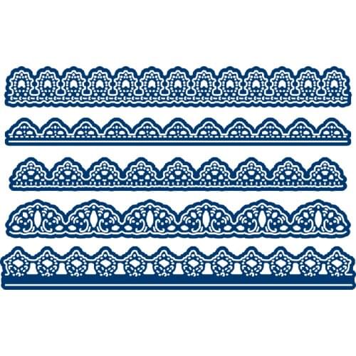 New 2021 Border Edges Metal Cutting Dies for DIY Scrapbooking and Card Making Decorative Embossing Craft No Stamp