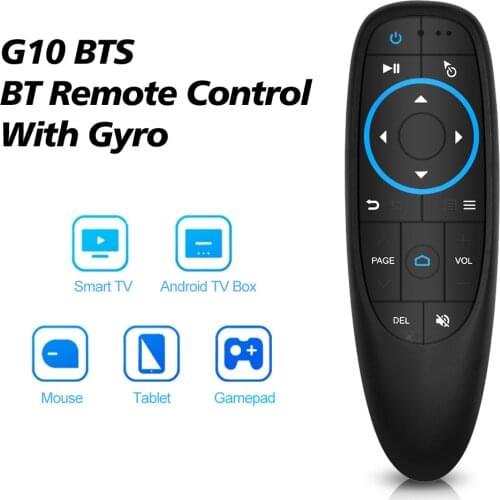 G10BTS Air Mouse BT5.0 Wireless IR Learning Gyroscope Infrared Bluetooth-compatible Remote control for android tv box