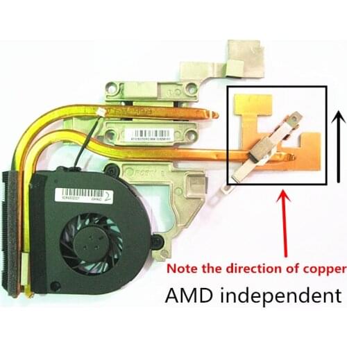 Laptop/notebook CPU Cooling Radiator heatsink&fan for Acer Aspire 5551 5552G 5251 5741 5742 LA-5911P LA-5912P AMD AT0C6005DR0