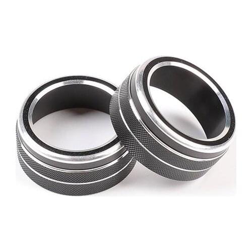 Air Conditioning Knob Decorative Cover Ring Adjusable Trim Cover High Hardness Wear-resistant For Corolla 2019 20 21 Accessories