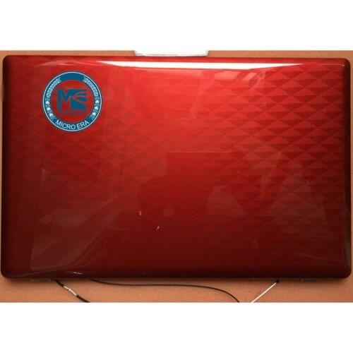 Laptop top case front cover A cover for Lenovo For IdeaPad Z580 LCD COVER with cable red