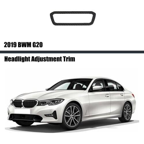 For BWM G20 2019 2020 2021 Car Headlight Inner Switch Buttons Frame Decorative Trim Covers Interior Trim Auto Accessoriess