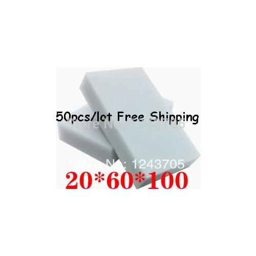 Magic Melamine Sponge 100*60*20mm Cleaning Eraser Multi-functional Sponge 50pcs/lot