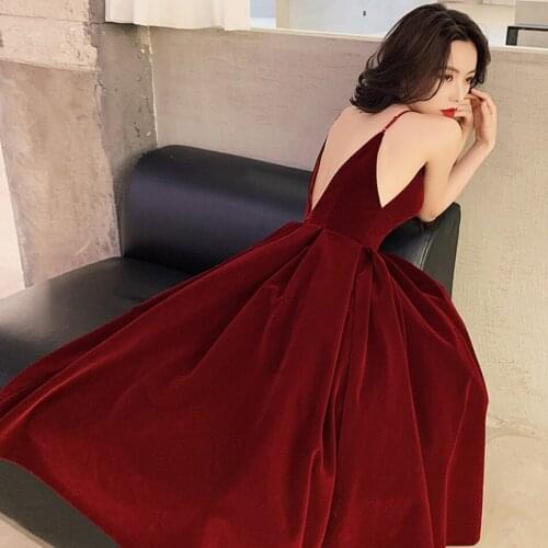Spaghetti With High Waist Midi Elegant Dress Sexy Sleeveless Backless A Word Evening Party Dress Female 2020 Fashion New