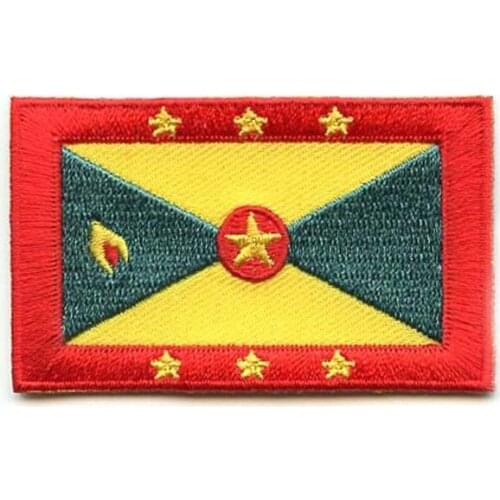2.5" Granada Embroidery Patches/Embroidery Patch merrow&flat broder iron on backing free shipping by Post