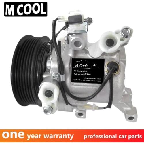 SV07C Auto AC Compressor For Toyota Passo Daihatsu Terios DAIHATSU BOON SIRION Toyota Passo Compressor 88310B1070 4471906620