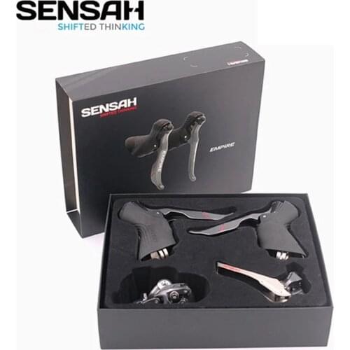 SENSAH Road Bike Shifters Double Speed Lever Brake Bicycle Derailleur Group Set Compatible for Shimano and sram Road Bike