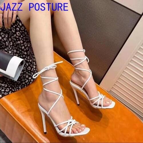 JAZZPOSTURE Women's Stiletto Heels