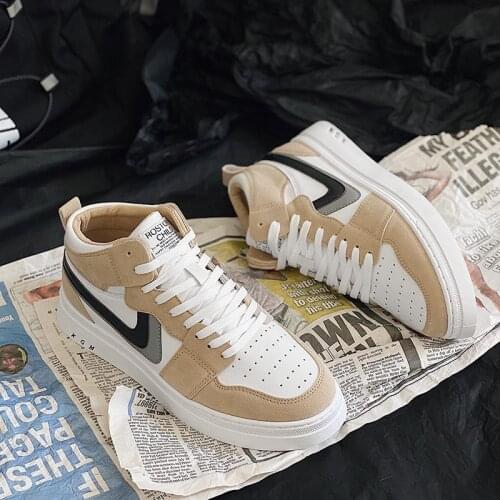 Plus Size Women Sneakers Autumn Leather Light Weight Female Platform Vulcanized Shoes Spring Casual Breathable Air Force Series