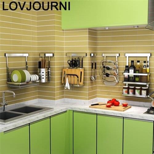 Kuchnia Nevera Organizador Organizer And Cosas De Cocina Dish Stainless Steel Cozinha Cuisine Mutfak Kitchen Storage Rack Holder