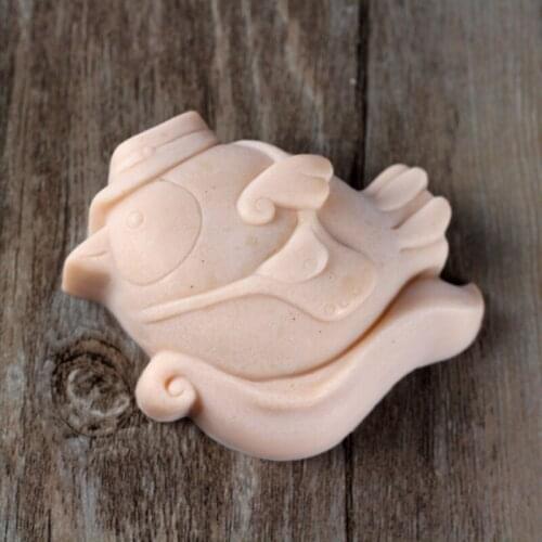 Soap Silicone Mold Cute Carrier Pigeon Shape Handmade Mould Craft Resin Decorating Tool