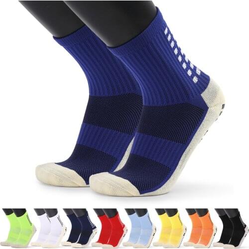 3/1pairs Mens Anti Slip Football Socks Athletic Long Socks Absorbent Sports Grip Socks for Basketball Soccer Volleyball Running