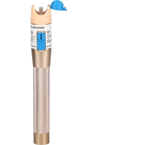 Olden 5km Red Pen Red Light Source Fiber Test Pen 1MW Visual Fault Locator Compliant ST FC SC Connector Free Shipping