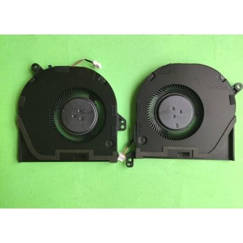 Original laptop CPU GPU fan for DELL XPS 15 9500 0DJH35 009RK6 notebook cooling fan