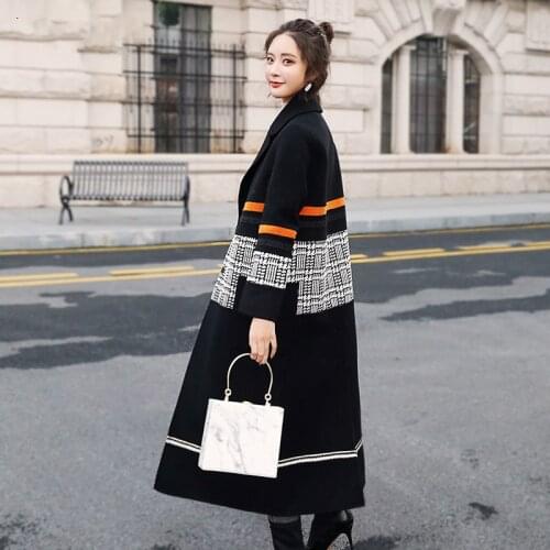 KMETRAM Real Wool Coat Autumn Winter Jacket Women Clothes 2020 Korean Woolen Coats and Jackets Women Outwear Abrigo Mujer MY2799