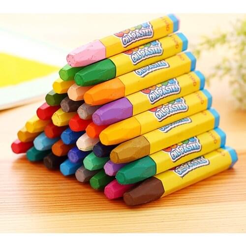 12/18/24/36 Wax Crayon Oil Pastel Pen Set Drawing Painting Graffiti For Children Kids School Office Art Supplies Gifts