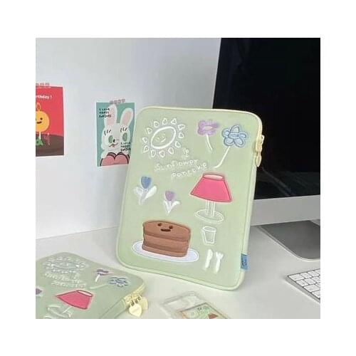 Tablet Case Pouch Love night light tablet 11 inch/13/15 inch notebook liner bag computer bag cake storage bag