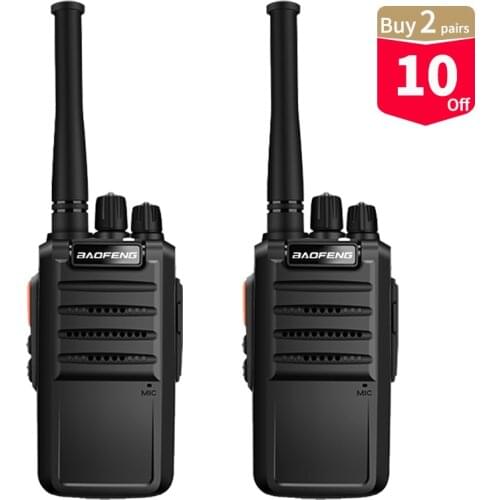 2pcs Baofeng BF-888PLUS Nova Rechargeable walkie talkie Long range talkies with Spring loaded back clip two way radios 2020