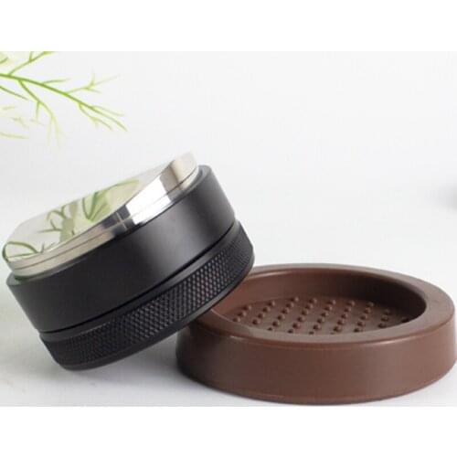 Silicone Coffee Tamper Holder Pad Round Mat Stand Thicken Anti-skid Non-slip Espresso Powder Maker Machine Accessories