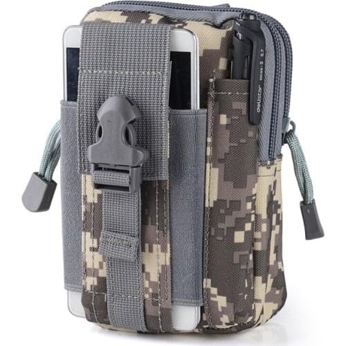 Outdoor Universal Sport Tactical Bag Molle Waist 5.5/6 Inches Waterproof Phone Cases bags 600D Oxford Tactical Pouch Running bag