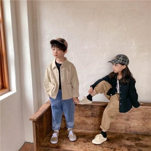 Outerwear Coat Jacket Full Length Single Breasted Cotton New Fahsion Cool Comfortable Simple Spring Autumn Unisex