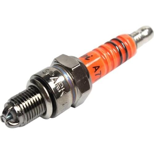 1Pc Sparks Plugs A7TC A7TJC 3 Electrode GY6 50cc-125cc Moped Scooter ATV Quads Motorcycle Accessories well fit small engine
