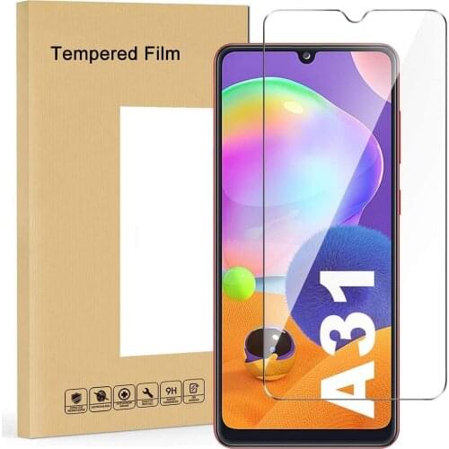 For Samsung Galaxy A31 Tempered Glass Screen Protector For Samsung Galaxy A31 Film Anti-Scratch Toughened Glass 9H