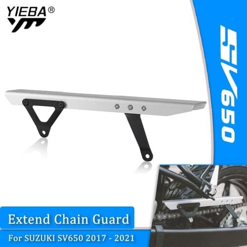 For SUZUKI SV650 2017 2018 2019 2020 2021 Motorcycle Extension Chain Guard SV 650 ABS XT SV650XT Sprocket Guard Protector Part