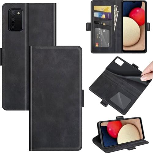 Case For Samsung A03S Leather Wallet Flip Cover Vintage Magnet Phone Case For Galaxy A03S Coque