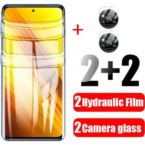 Poco X3 Hydrogel Film for XIAOMI POCO X3 NFC Screen Protector for Xiaomi Pocophone X 3 Pocox3 Camera Glass Protective Film