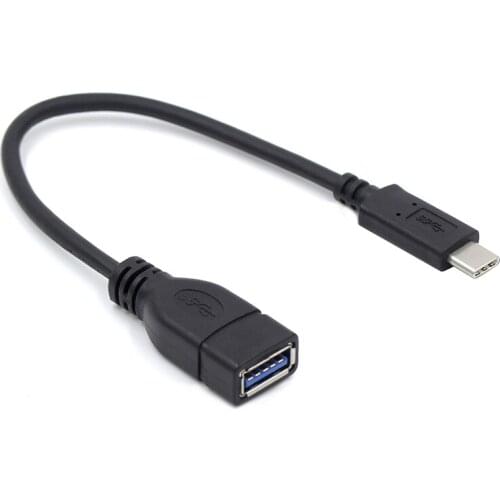 USB C OTG Cable Type C Male to USB 3.0 Female Cable Adapter for MacBook Pro Samsung Type-C Adapter