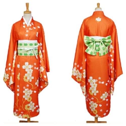 NEW Anime Super Danganronpa 2 Cosplay Costume Hiyoko Saionji Kimono Costume Dress Halloween Carnival Costumes women girl dress