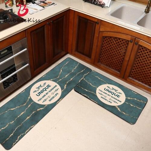 Bubble Kiss Kitchen Carpet Nordic Geometric Polyester Rugs Home Decor Easy To Clean Kitchen Mat Living Room Non-Slip Area Rug